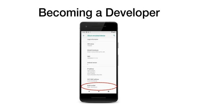 Becoming a Developer
