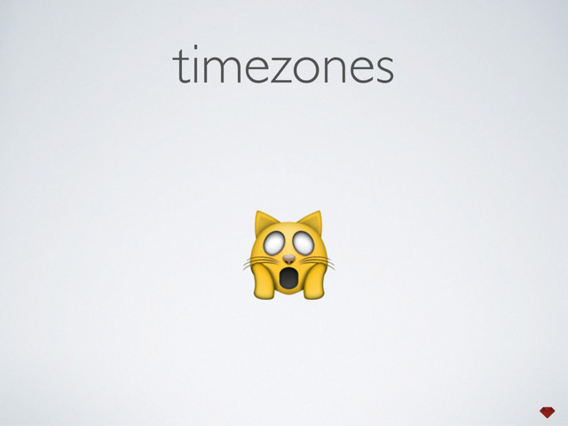 timezones

