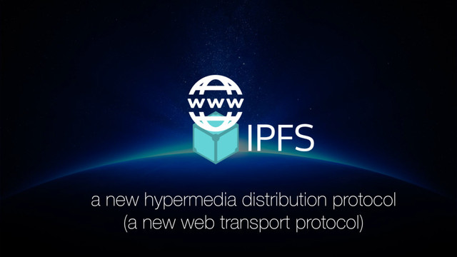 a new hypermedia distribution protocol
(a new web transport protocol)
