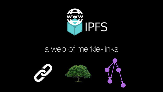 a web of merkle-links

