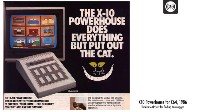 X10 Powerhouse for C64, 1986
Thanks to @clurr for ﬁnding this nugget.
