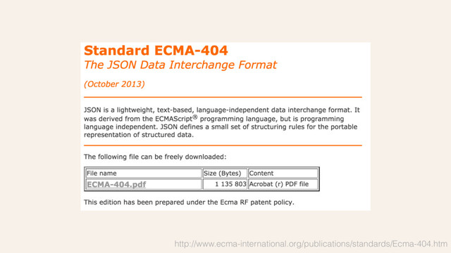 http://www.ecma-international.org/publications/standards/Ecma-404.htm
