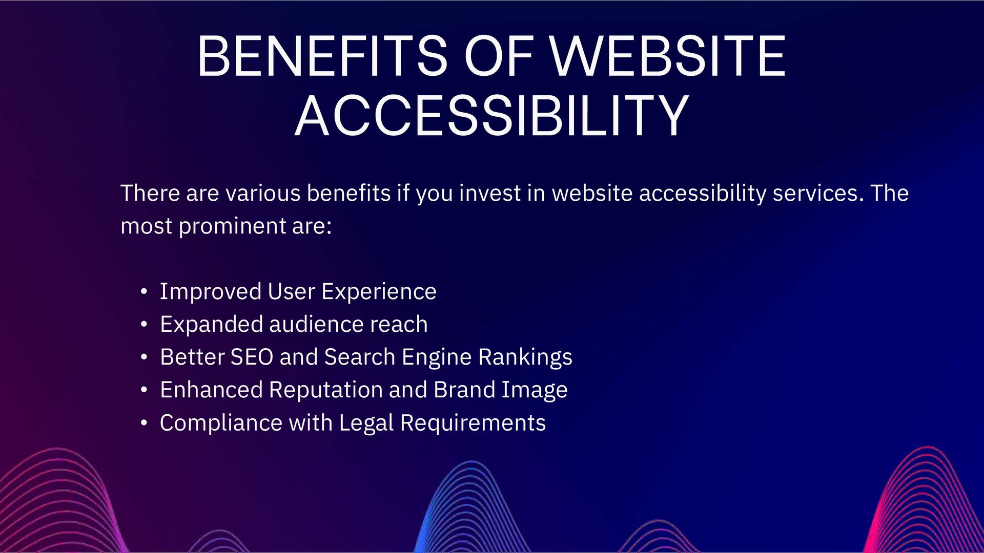 Why Website Accessibility is Important for Business - Speaker Deck