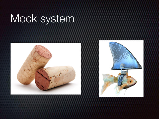 Mock system
