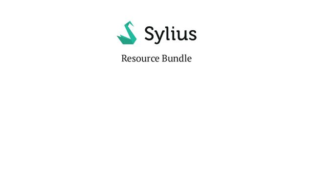 Resource Bundle
