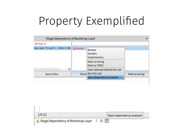 Property Exempli!ed
