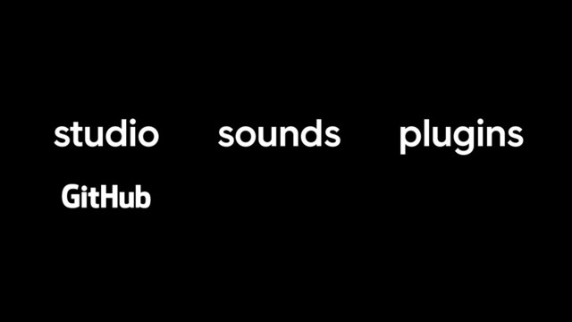 sounds
studio plugins
