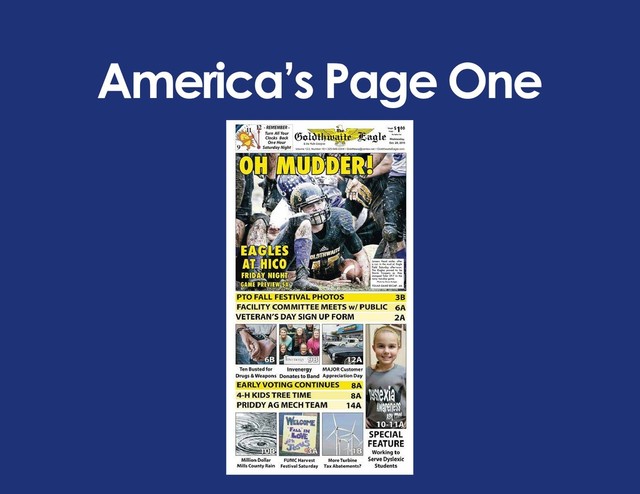 America’s Page One
