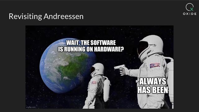Revisiting Andreessen
