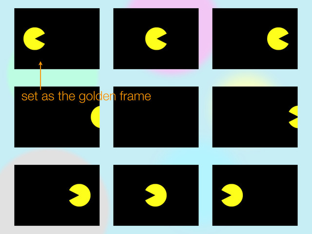 set as the golden frame
