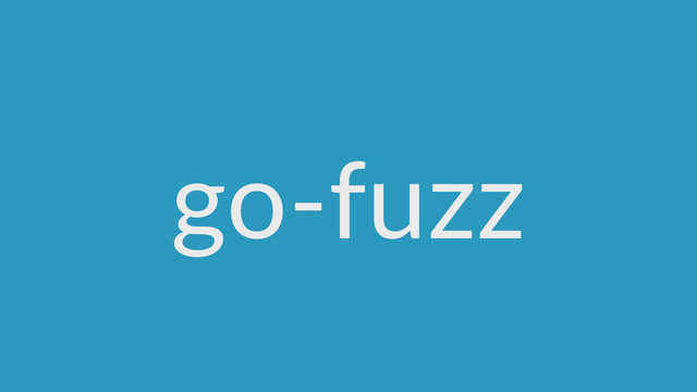 go-­‐fuzz
