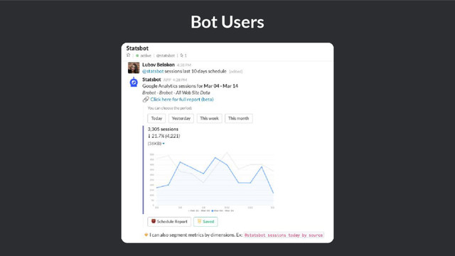 Bot Users

