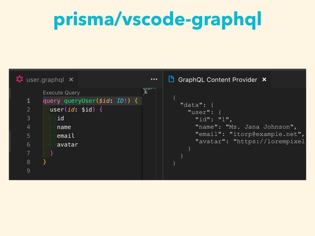 prisma/vscode-graphql
