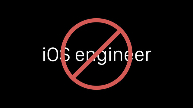 iOS engineer

