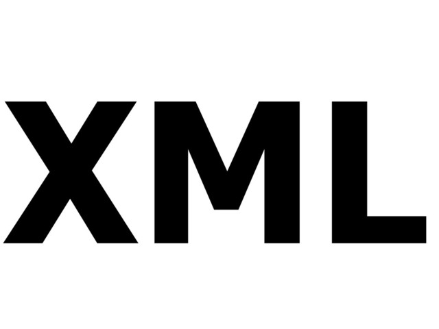 XML
