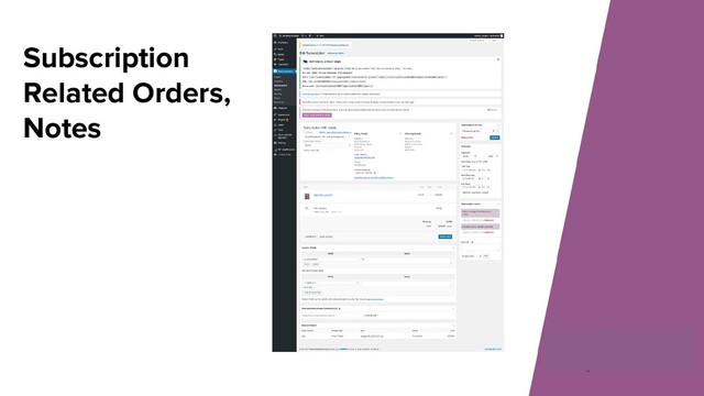 Subscription
Related Orders,
Notes
