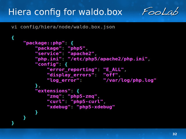 32
Hiera config for waldo.box
