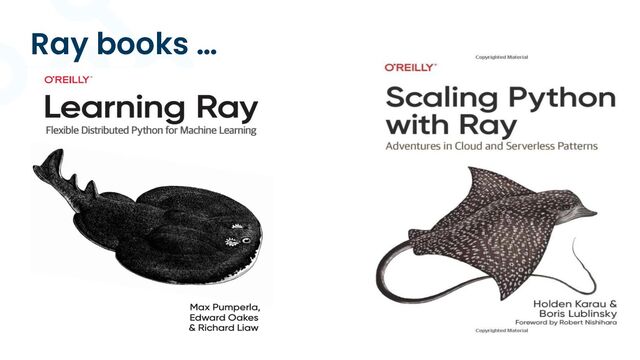 Ray books …
