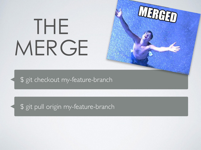 $ git checkout my-feature-branch
$ git pull origin my-feature-branch
 

