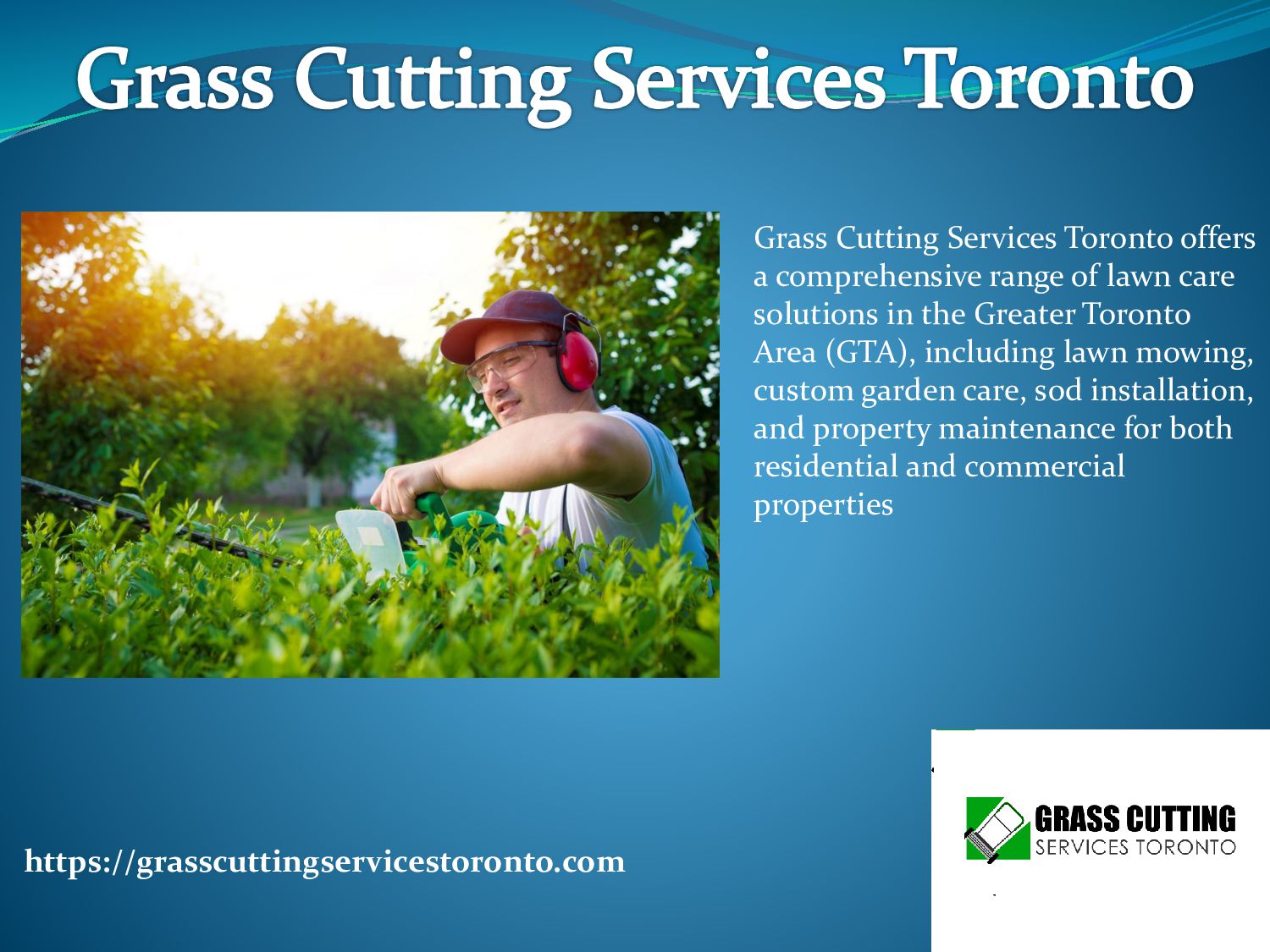 Custom Grass Cutting and Lawn Mowing Service In Toronto - Speaker Deck