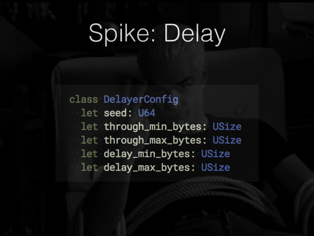 Spike: Delay
