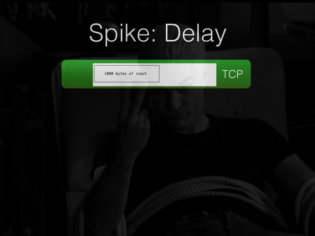 Spike: Delay
TCP
