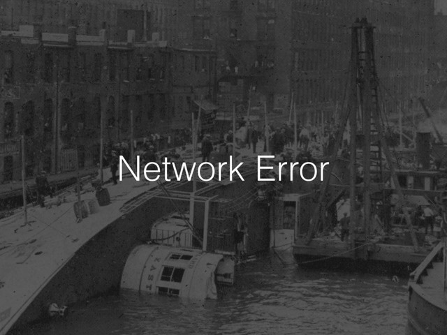 Network Error
