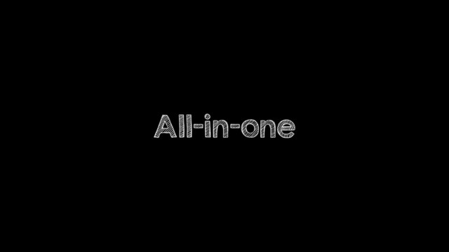 All-in-one

