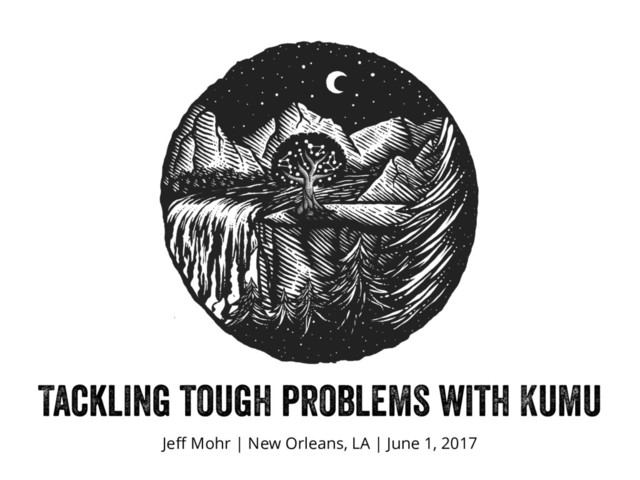 Tackling tough problems with Kumu
Jeff Mohr | New Orleans, LA | June 1, 2017
