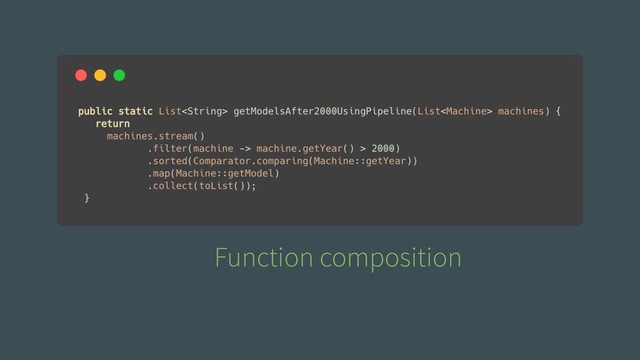 Function composition

