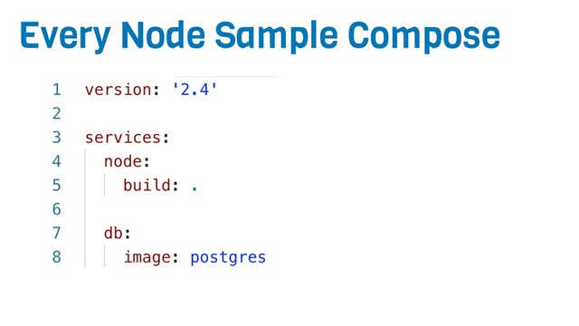 Every Node Sample Compose

