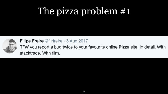 The pizza problem #1
9
