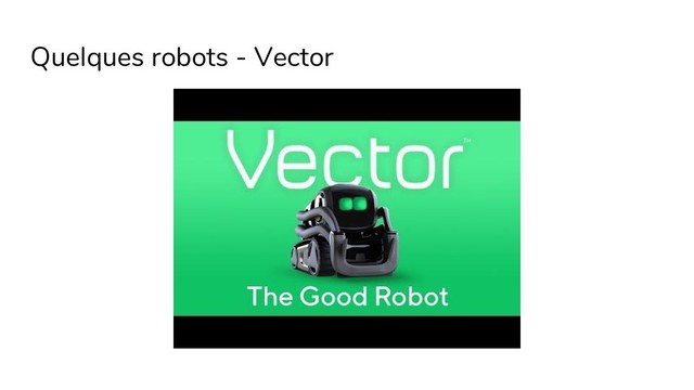 Quelques robots - Vector
