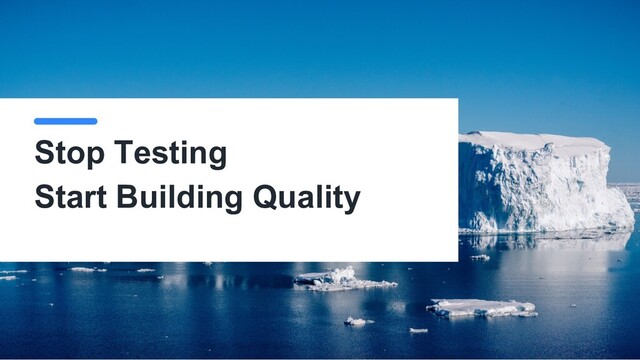 SumUp – A better way to get paid.
Stop Testing
Start Building Quality
