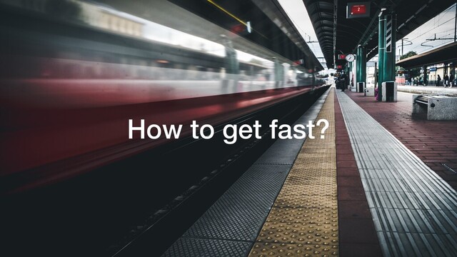 Thanks
Slides will come after PyData Global

Follow me on Twitter: @xhochy
How to get fast?
