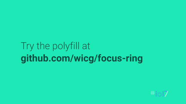Try the polyfill at
github.com/wicg/focus-ring
