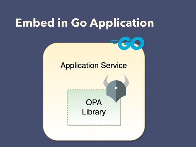 Embed in Go Application
