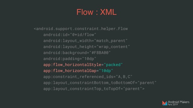 Flow : XML

