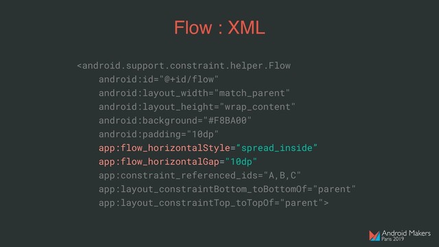 Flow : XML


