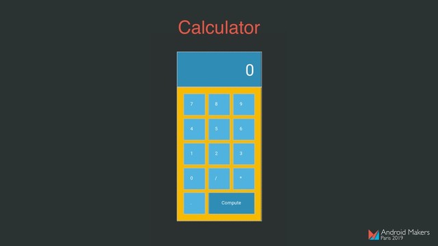Calculator
