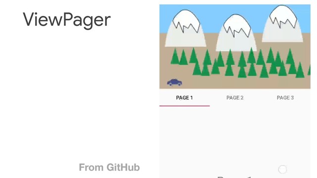 ViewPager
From GitHub
