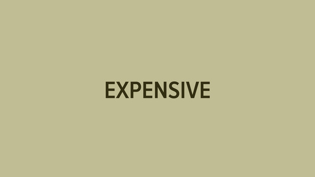 EXPENSIVE
