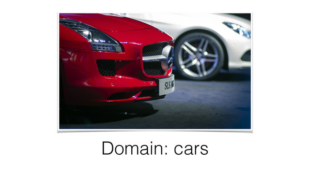 Domain: cars

