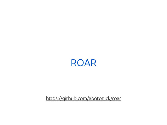 ROAR
https://github.com/apotonick/roar
