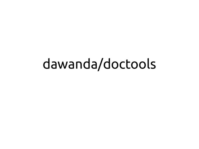 dawanda/doctools
