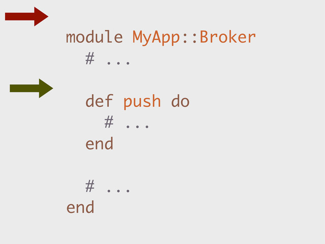 module MyApp::Broker
# ...
def push do
# ...
end
# ...
end
