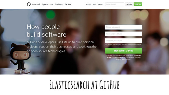 Elasticsearch at GitHub
