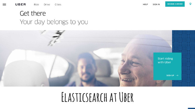 Elasticsearch at Uber
