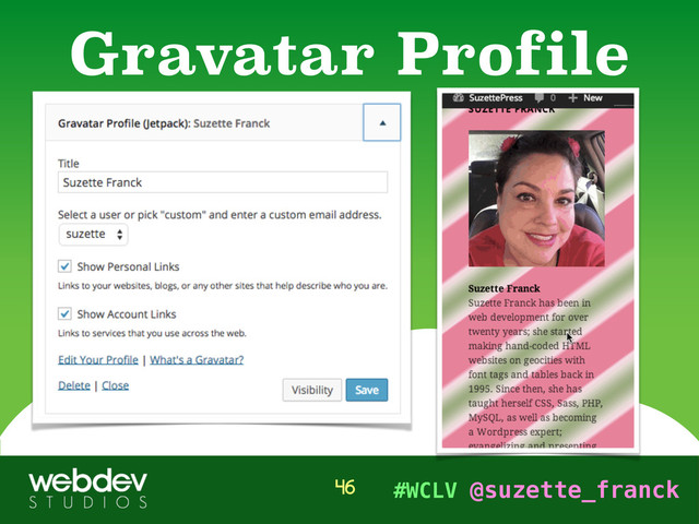 #WCLV @suzette_franck
Gravatar Profile
46
