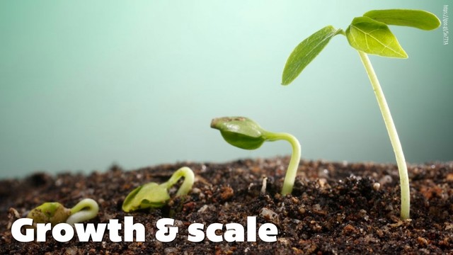 https://goo.gl/Sx7TYA
Growth & scale
